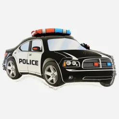 Best Sale Grabo Balloons Black Police Car Balloon