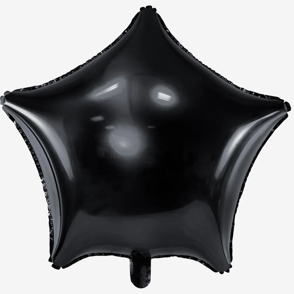 Clearance Party Deco Black Star Balloon