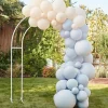 Best Ginger Ray Blue And Nude Balloon Arch