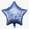 Shop Party Deco Blue Happy Birthday Balloon