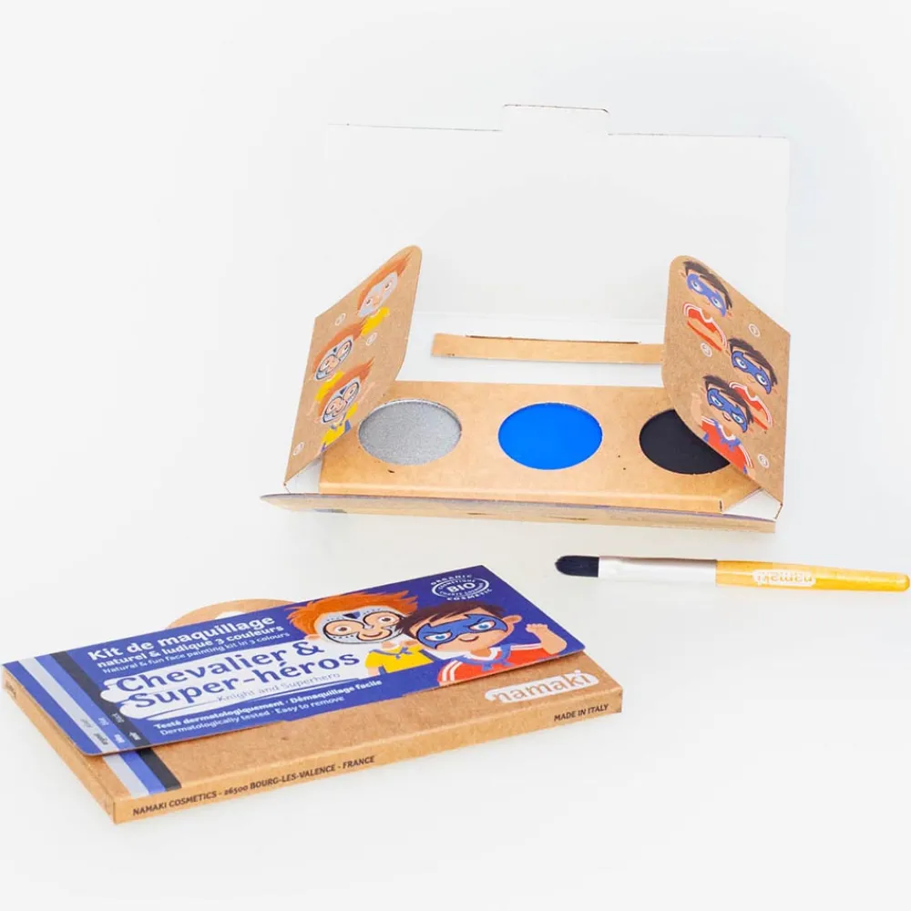 New Namaki Blue Makeup Palette: Knight & Superhero