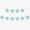 Sale Party Deco Blue Star Baby Shower Garland