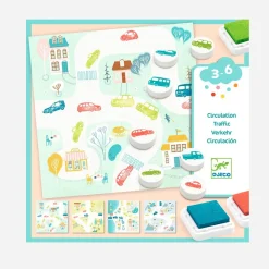 Flash Sale Djeco Buffer Activity: Vehicles