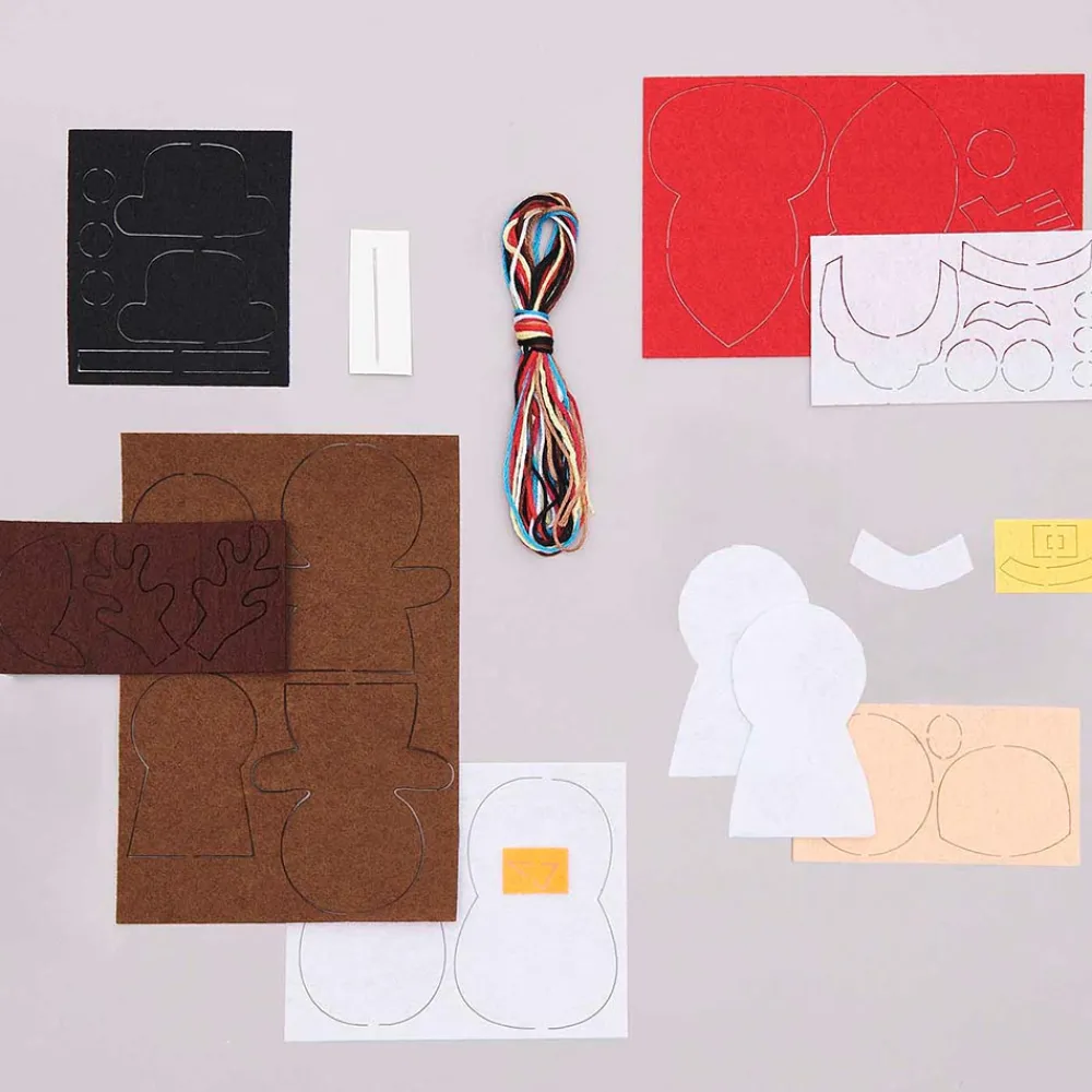 Cheap Rico Design Buildable Felt Hand Puppet: Christmas