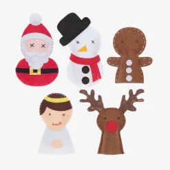 Cheap Rico Design Buildable Felt Hand Puppet: Christmas