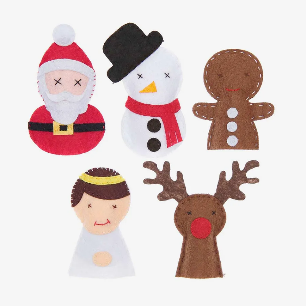 Cheap Rico Design Buildable Felt Hand Puppet: Christmas