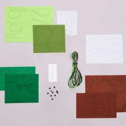 Sale Rico Design Buildable Felt Hand Puppet: Dinosaur