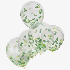 Shop Ginger Ray Bunch Of 5 Jungle Balloons
