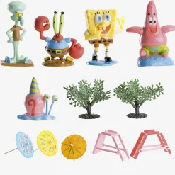 Sale Dekora Cake Decorations: Sponge Bob Figurines