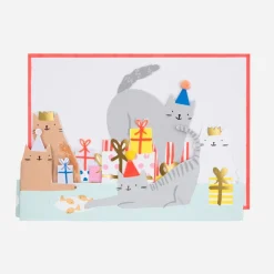 Best Meri Meri Cats Day Accordion Card