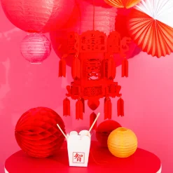 Outlet Party Pro Chinese Lantern - Red