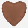 Best Grabo Balloons Chocolate Satin Heart Balloon