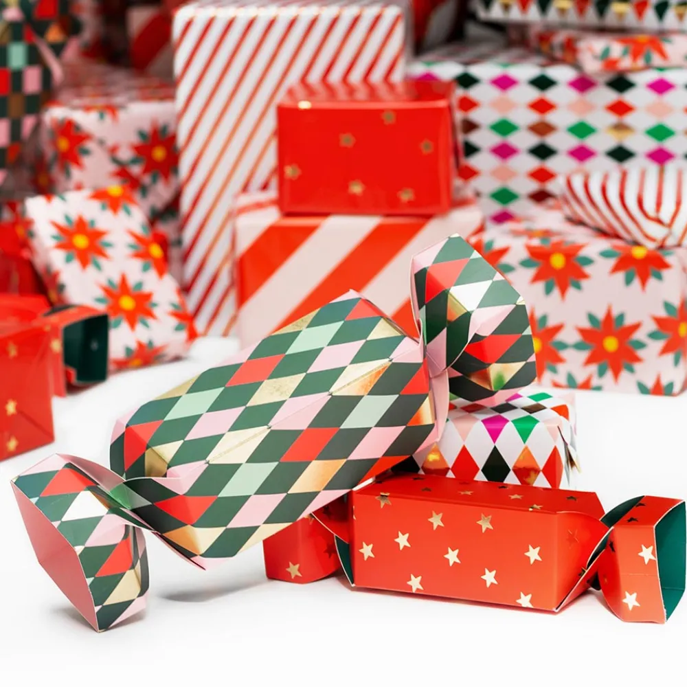 Sale Party Deco Christmas - 2 Boxes Of Christmas Cartons