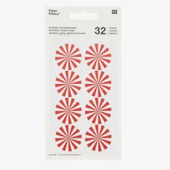 Outlet Rico Design Christmas - 32 Candy Cane Stickers