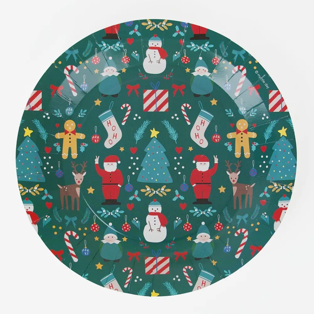 Flash Sale My Little Day Christmas - 8 Christmas Plates