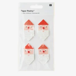 Cheap Rico Design Christmas - 4 3D Santa Claus Stickers