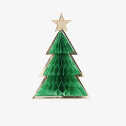 Best Rico Design Christmas - 4 Honeycomb Christmas Tree Stickers