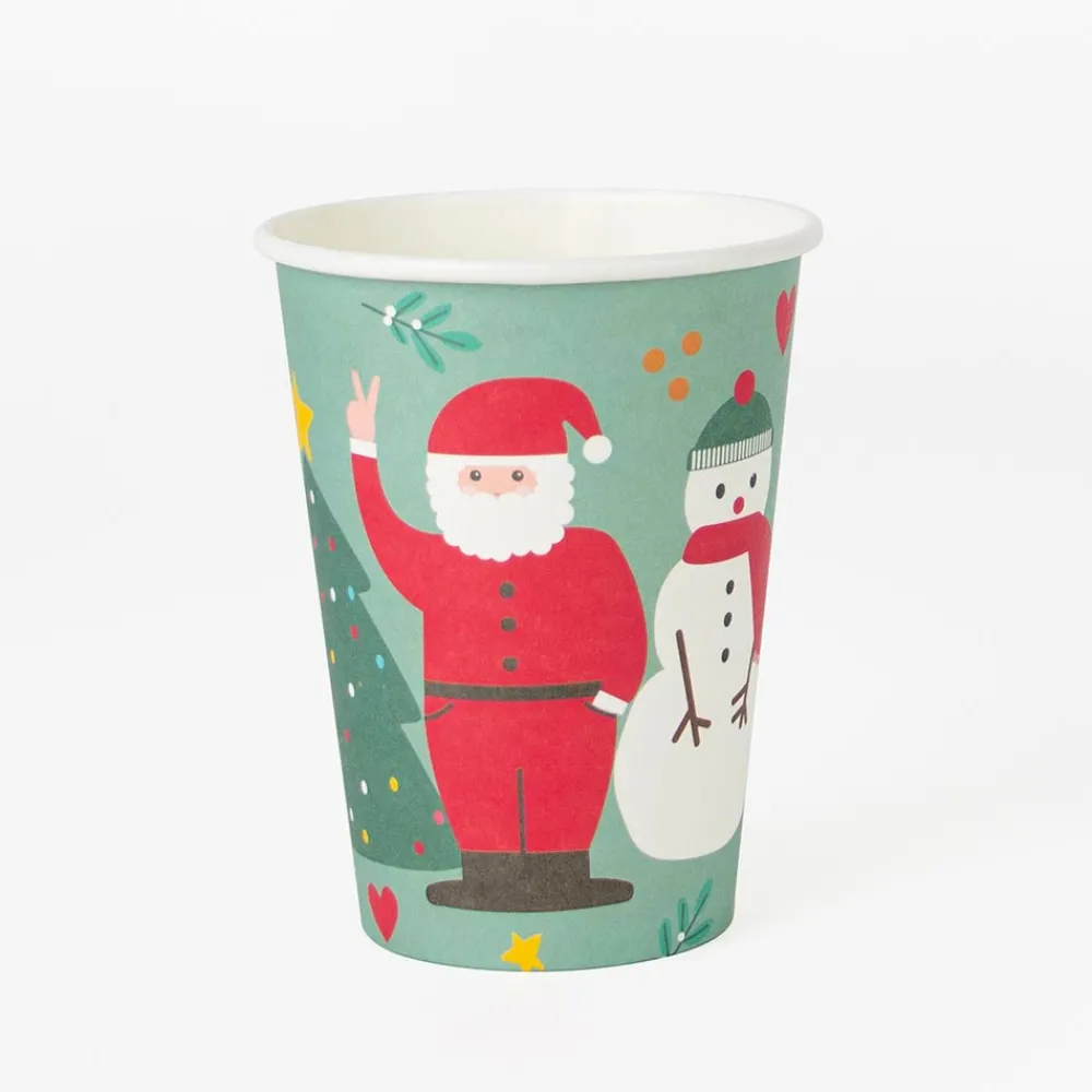 Best My Little Day Christmas - 8 Merry Christmas Cups