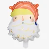 Shop Party Deco Christmas - 5 Mini Santa Claus Balloons