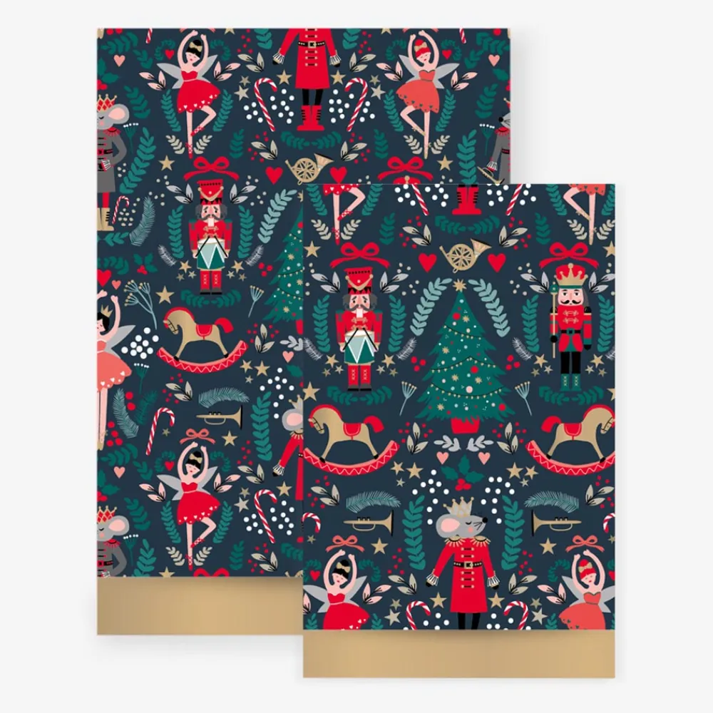 Discount House of Products Christmas - 1 Nutcracker Paper Pouch