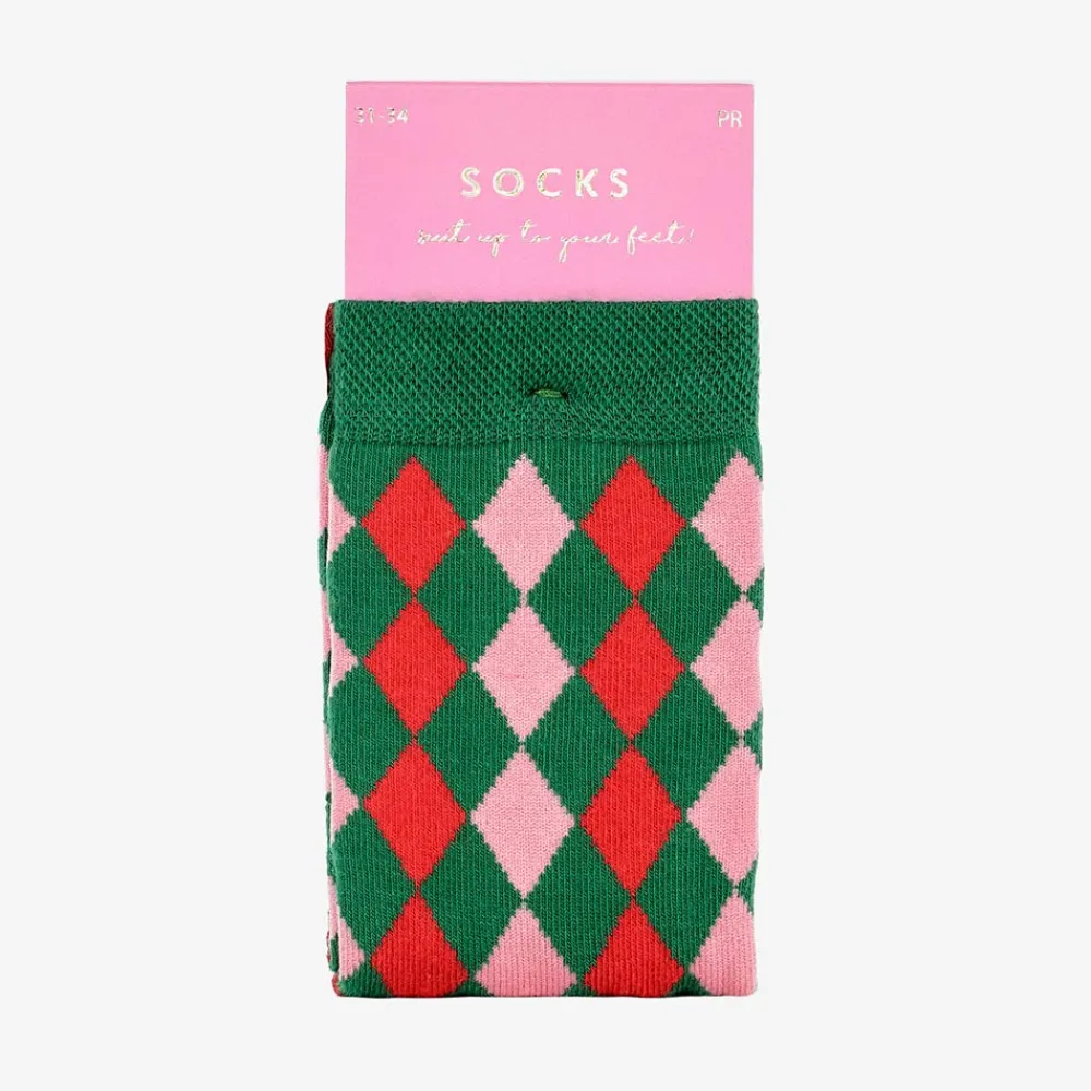 Flash Sale Party Deco Christmas - 1 Pair Of Christmas Socks