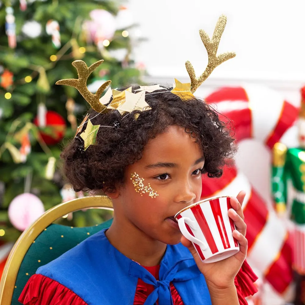 New Party Deco Christmas - 1 Reindeer Antler Headband