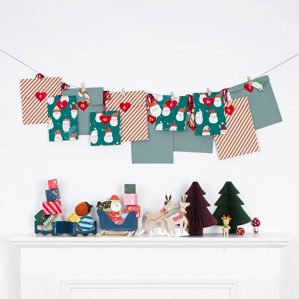 Cheap House of Products Christmas - 1 Santa Claus Paper Pouch