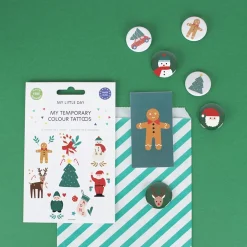 Clearance My Little Day Christmas - 1 Sheet Of 8 Christmas Tattoos