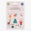 Best My Little Day Christmas - 1 Sheet Of 8 Merry Christmas Tattoos