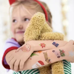 Cheap Party Deco Christmas - 1 Sheet Of Christmas Tattoos