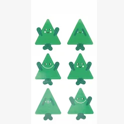 Outlet Rico Design Christmas - 28 Smiling Christmas Tree Stickers