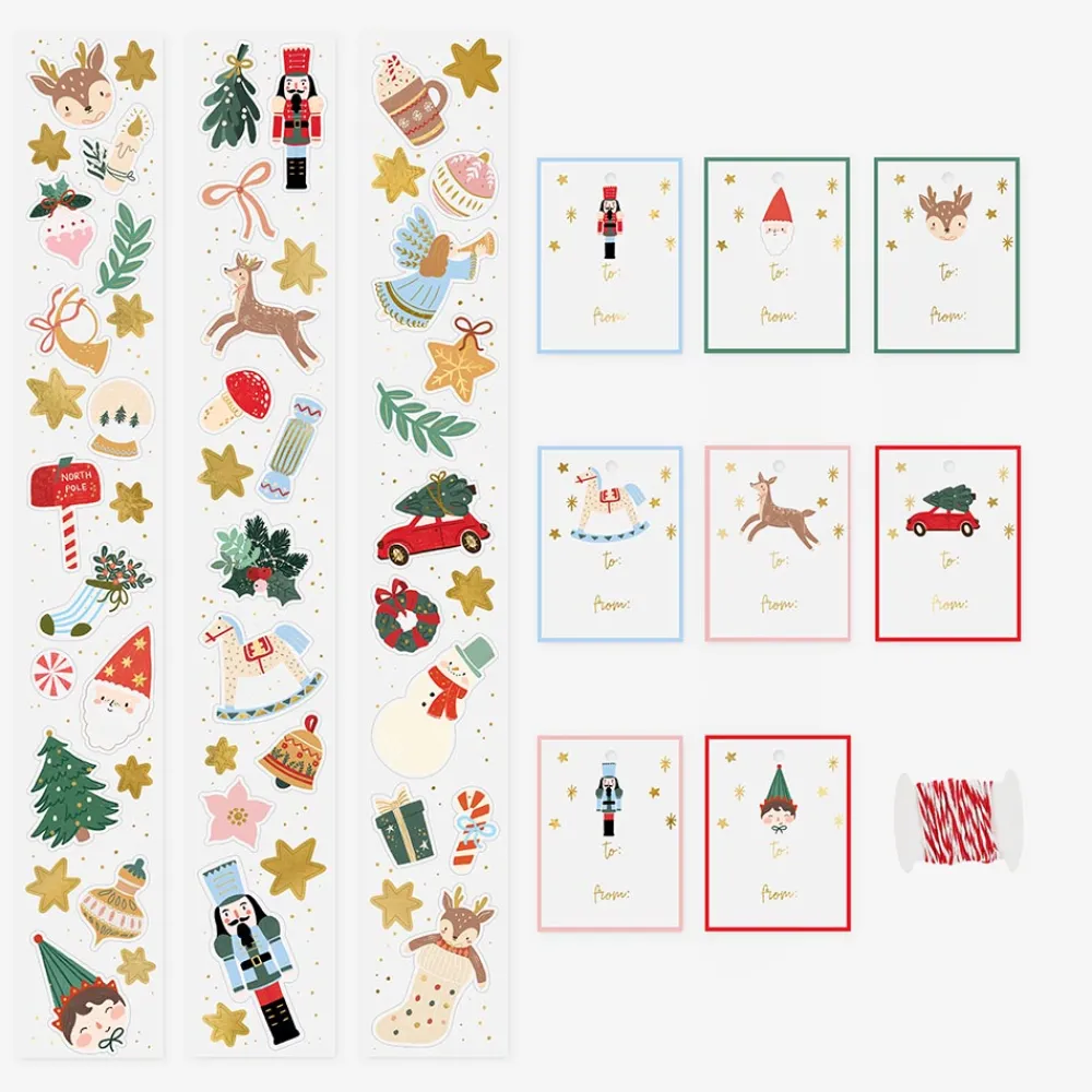 Best Sale Party Deco Christmas - Christmas Sticker Roll