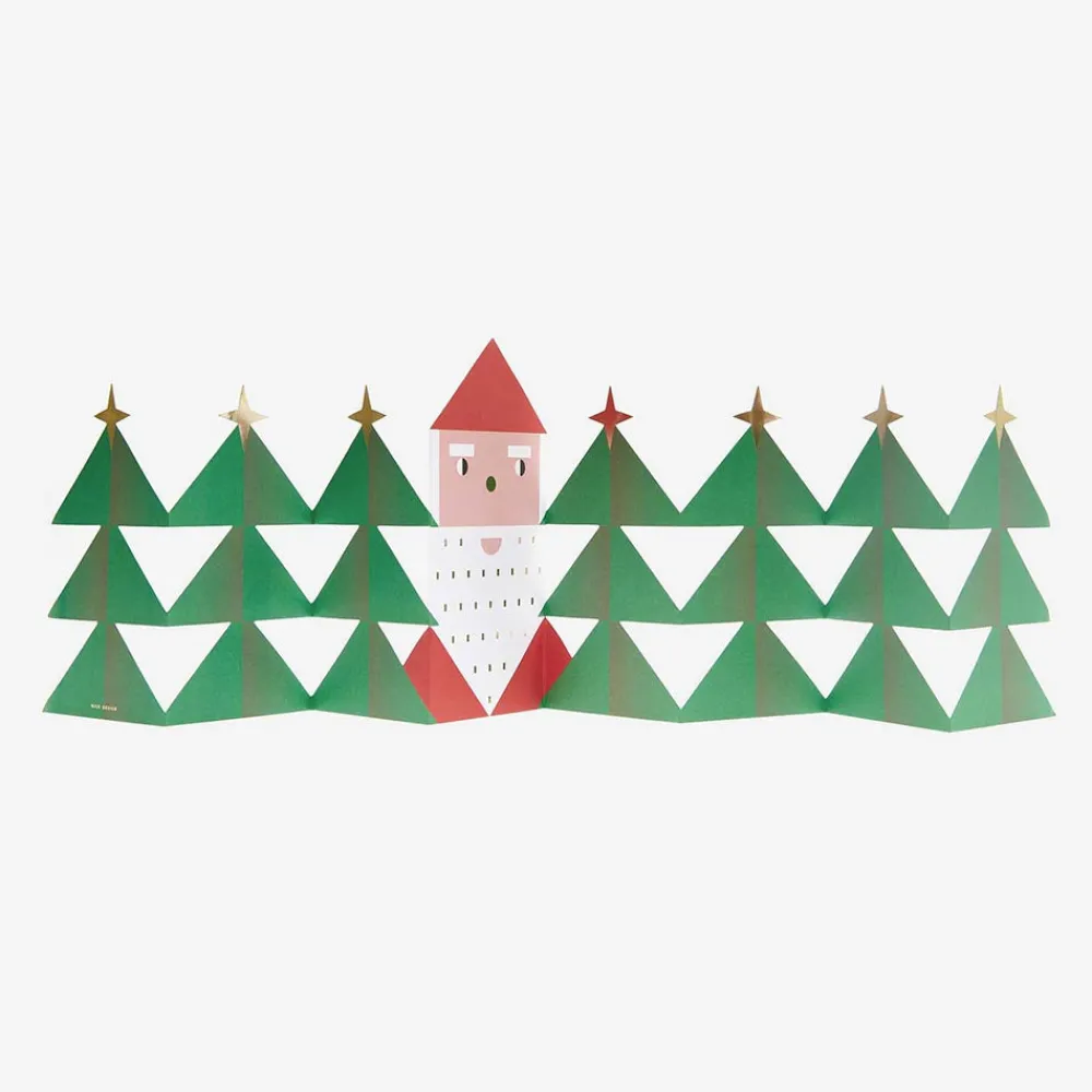 Sale Rico Design Christmas - Father Christmas Accordion Card