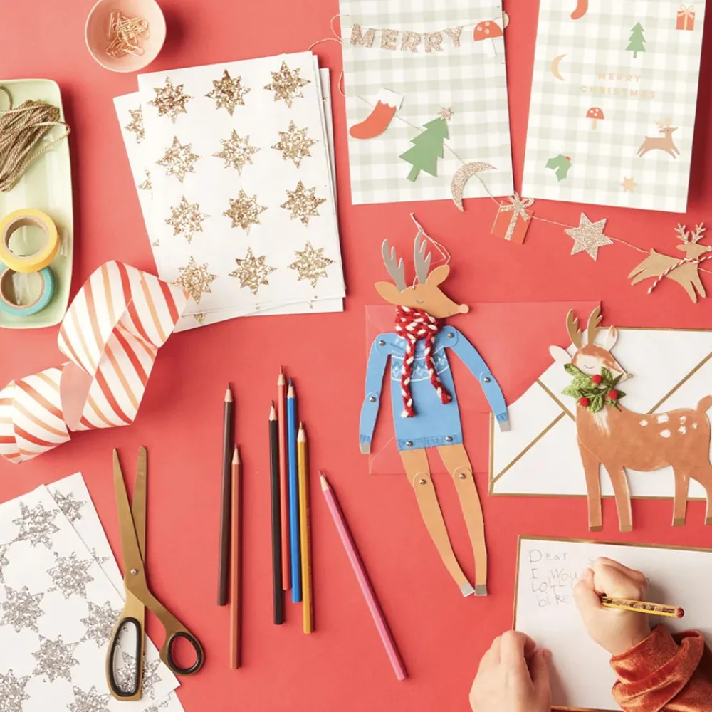 Outlet Meri Meri Christmas - Greeting Card And Christmas Wreath