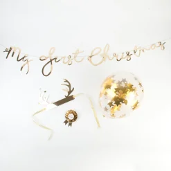 Best Sale Ginger Ray Christmas - Photobooth Kit: My First Christmas