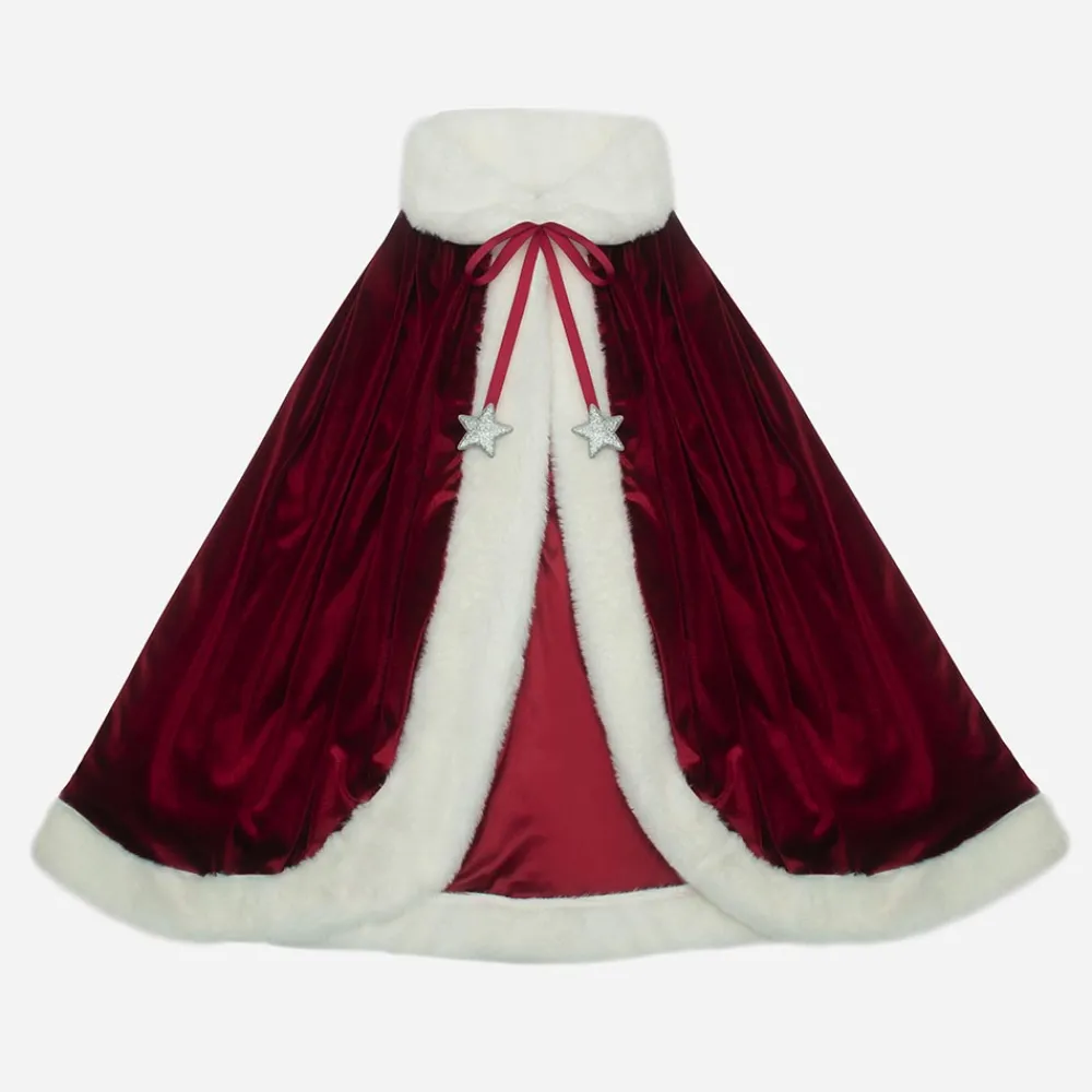 Best Mimi & Lula Christmas - Red Velvet Santa Claus Cape