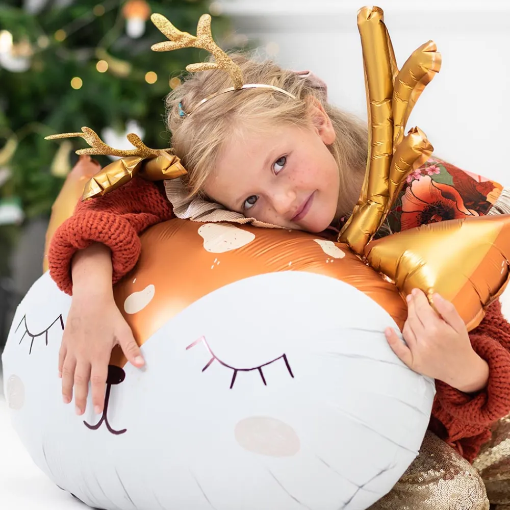 New Party Deco Christmas - Reindeer Head Balloon