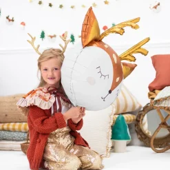 New Party Deco Christmas - Reindeer Head Balloon
