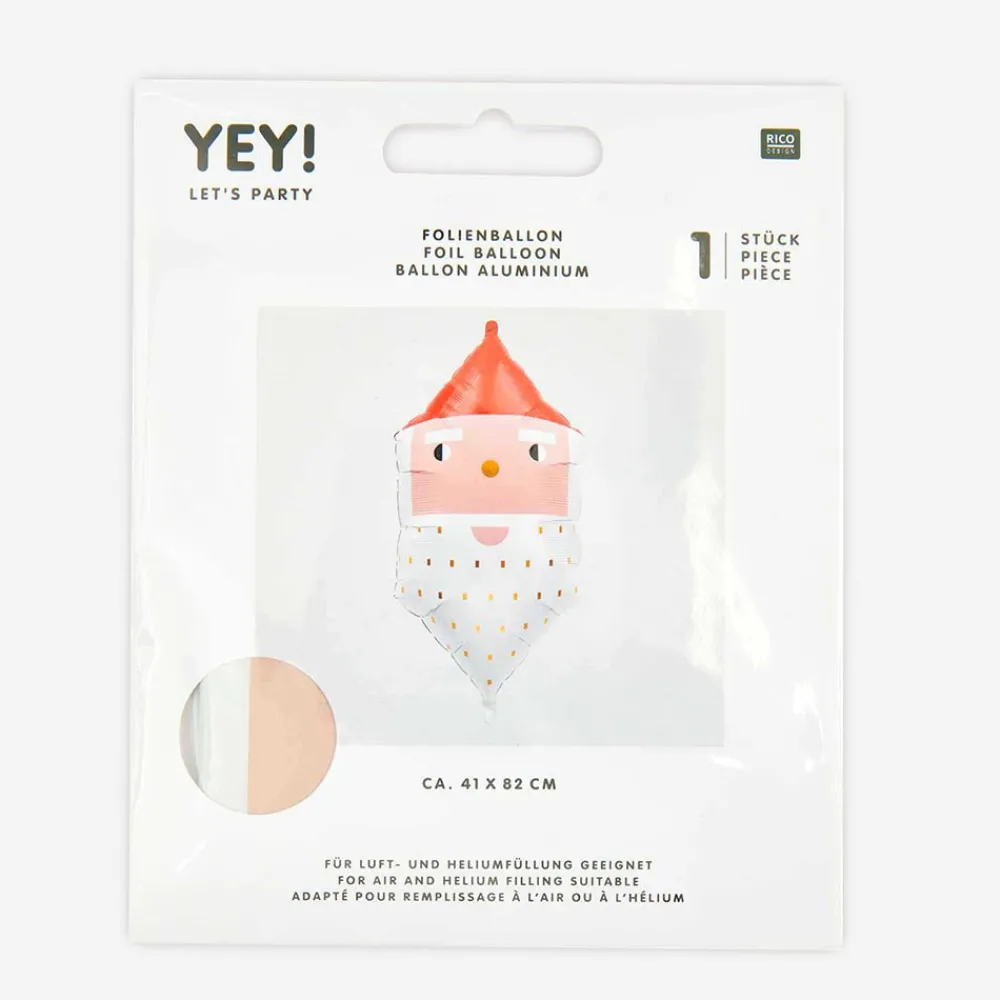 Sale Rico Design Christmas - Santa Claus Balloon