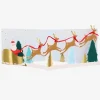 Shop Meri Meri Christmas - Santa'S Sleigh Accordion Card