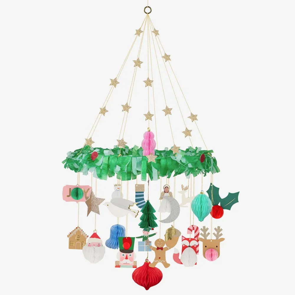 Best Sale Meri Meri Christmas Candlestick With Pretty Suspensions