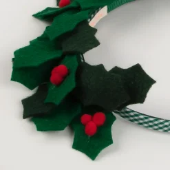 New Meri Meri Christmas Holly Headband
