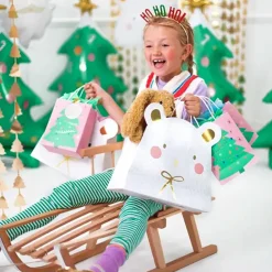 Discount Party Deco Christmas Tree Gift Bag