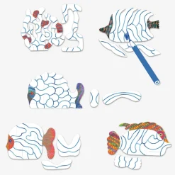 Shop Djeco Coloring Activity: Fish