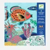 Fashion Djeco Coloring Activity: Seabed