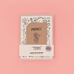 Flash Sale La Fabrique à sachets Coloring Card And Seeds To Sow - Thank You Beloved Nanny