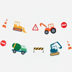 Flash Sale My Little Day Construction Site Birthday Garland