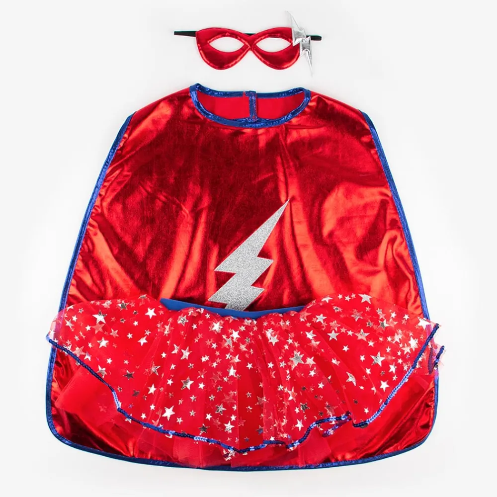 Flash Sale Great Pretenders Costume Kit: Super Heroine