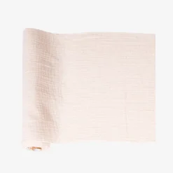 Shop Arty Fêtes Factory Cream Cotton Gauze Table Runner