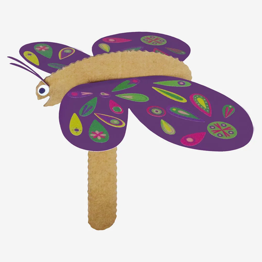 Store Pirouette Cacahouete Creative Leisure Kit: 6 Butterflies To Make